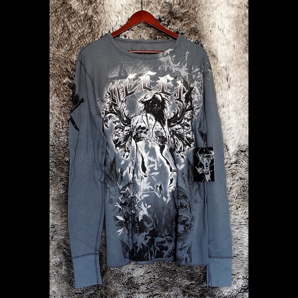 Ve'cel Chester Bennington Other - Chester Bennington's Ve'cel Thermal L/S Shirt NWT